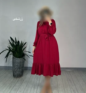پیراهن حریر کاملیا 1