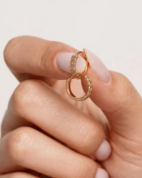 گوشواره حلقه‌ای کارتیر ژوپینگ