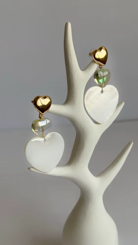 Heart earrings