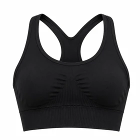 نیم‌تنه ورزشی زنانه مدل Racerback (مشکی)