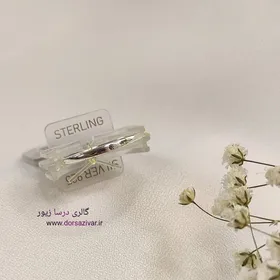 انگشتر نقره تک نگین