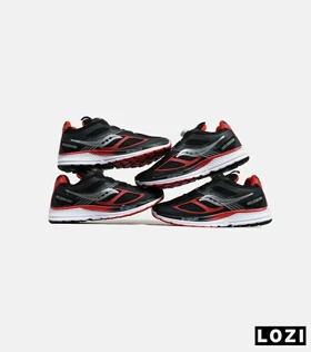 کفش بچه گانه مشکی قرمز SAUCONY