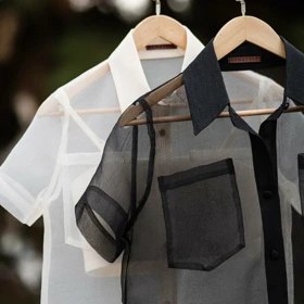 شومیز زنانه ارگانزا سانسا (Sansa) سین استایل