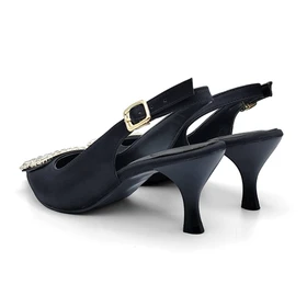 کفش مجلسی زنانه پاشنه‌دار 5 سانت مدل 400954 _ sandal valentino