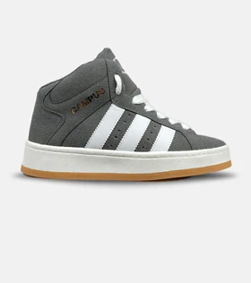کفش کتانی نیم ساق مردانه و زنانه خاکستری ADIDAS Campus