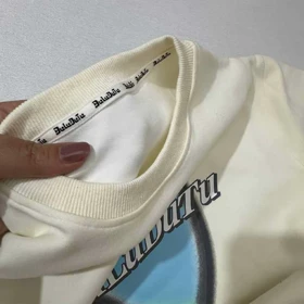 بلوز دورس طرح قلب دخترانه لاینردار اورجینال