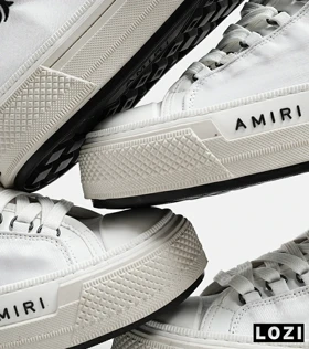 کفش اسنیکرزساق‌دار سفید Amiri Simple