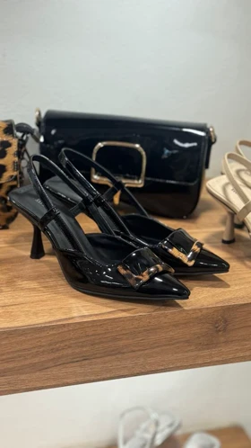 643 - پاشنه گل مربع 643