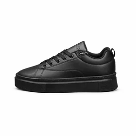 کفش کتانی مردانه مدل ونس برشکا مشکی BERSHKA