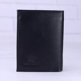 کیف پول جیبی چرم مونت بلانک کد 145 (مشکی)