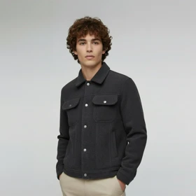 شکت مخمل جیب پاکتی AMI PARIS8826