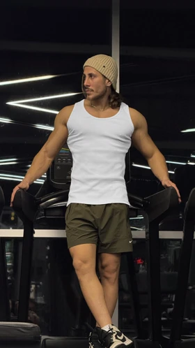 رکابی تنک تاپ ساده کوپ آیسان اسلامی سفید