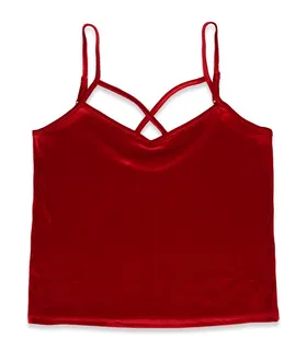ست تاپ و شورتک مخمل Neev نیو کد 4605 قرمز Red