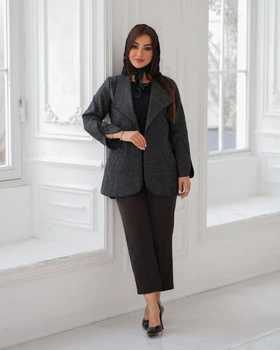 کت ژاکارد مغزی دوزی کد 783