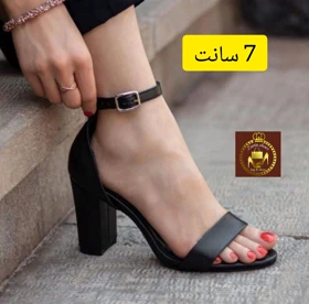 صندل مجلسی زنانه پاشنه 5 و 7 سانت تک بند