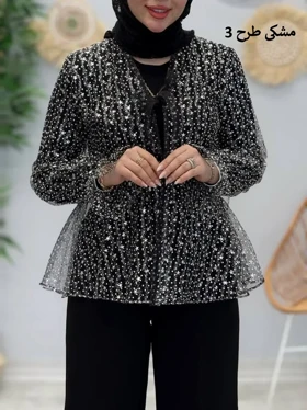 3421-مانتو مزونی عروسک