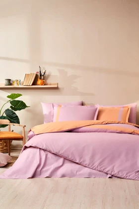 سرویس روتختی یک نفره Özdilek مدل Colour Stripe پنبه