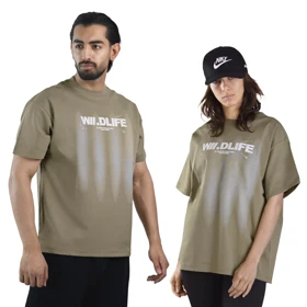 تیشرت باکسی اسپرت توبن هوم مدل GB816 خاکی