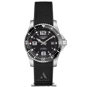 ساعت لونژین صفحه مشکی Longines HydroConquest L3DSK