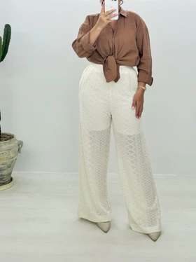 شلوار آستردار