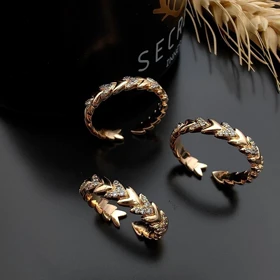 انگشتر حلقه قلب ژوپینگ کد 640