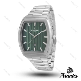 ساعت رومانسون مردانه مکس مردانه سیلور سبز m-10061