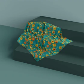 مینی اسکارف آفتابگردون ونگوگ