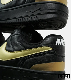 کفش کتانی مردانه و زنانه مشکی طلایی نایک Nike Gama Force Sail