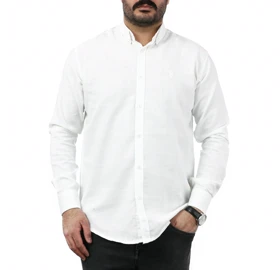 پیراهن کنفی آستین بلند مردانه تن کوک مدل 1201191