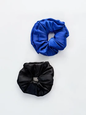 کش مو اسکرانچی ساتن ساده