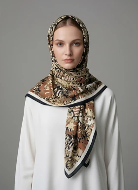 شال نخی بلوطی