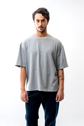 تیشرت آستین کوتاه ریلکس فیت مردانه