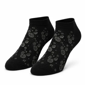 جوراب مچی زنانه پنبهای طرح دار Family Socks بدون درز و معطر