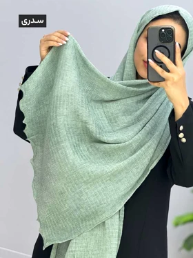 شال پلیسه وارداتی مارونا کد 12088 (سدری)