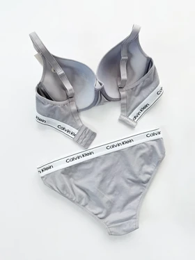 ست شورت اسلیپ و سوتین فنر دار کلوین کلاین Calvin Klein