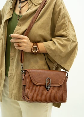 کیف زنانه کد 196 هایکپی طرح FENDI