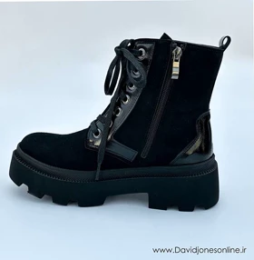 نیم بوت زنانه استرادیواریوس مدل Stradivarius Flat Ankle Boots - BTB75