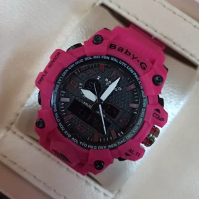 ساعت اسپرت بی بی جیشاک رنگ سرخابی