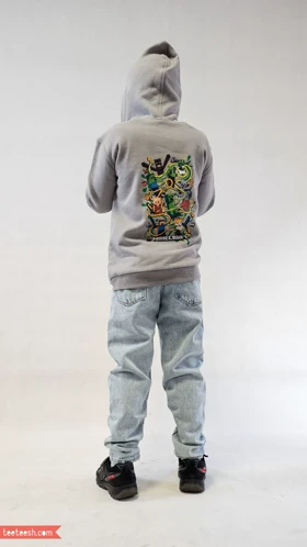 شلوار مام فیت جین روشن