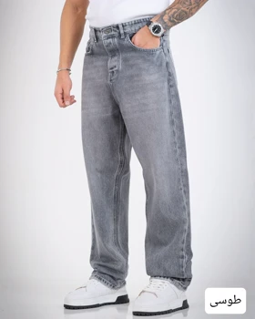 شلوار مردانه جین بگ رویال-کد4782