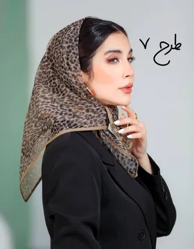 مینی اسکارف توری پلنگی 4009