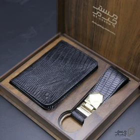 ست هدیه چرم جاکارتی و جاکلیدی mrc1318-15