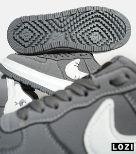 کفش مردانه و زنانه خاکستری سفید NIKE AIR FORCE