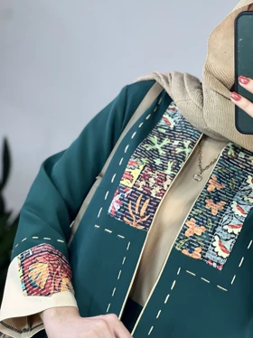 ست کت و شلوار مزونی کوک دوزی