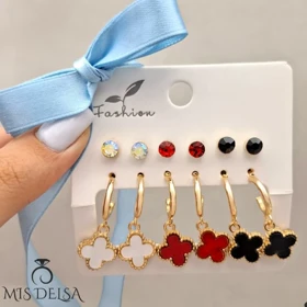 پک گوشواره 6 عددی ونکلیف