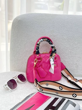 کیف روسری ال وی 3394 (سرخابی)