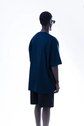 تیشرت بیسیک مدل KANE سرمه ای برند کیامورس kyamorse