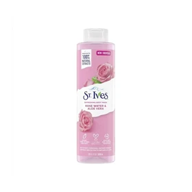 شامپوی بدن شاداب کننده مدل Rose Water Aloe Vera برند St-Ives