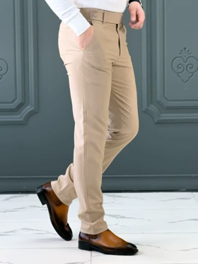 شلوار 270802 AKOMOD کرم
