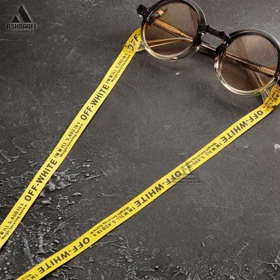 بند عینک پارچه‌ای OFF-White Glasses Strap (زرد)